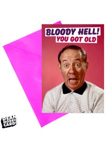 DMA404 Gift card - Bloody hell you got old
